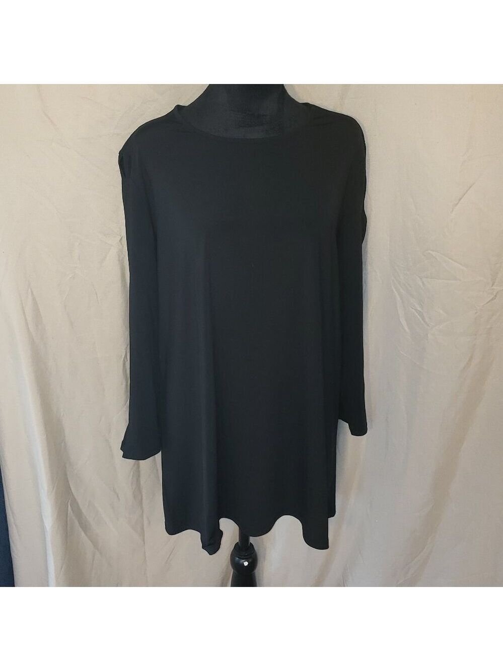 The Look "Get it, Love It, Live It" Black Long Sleeve Top - XL